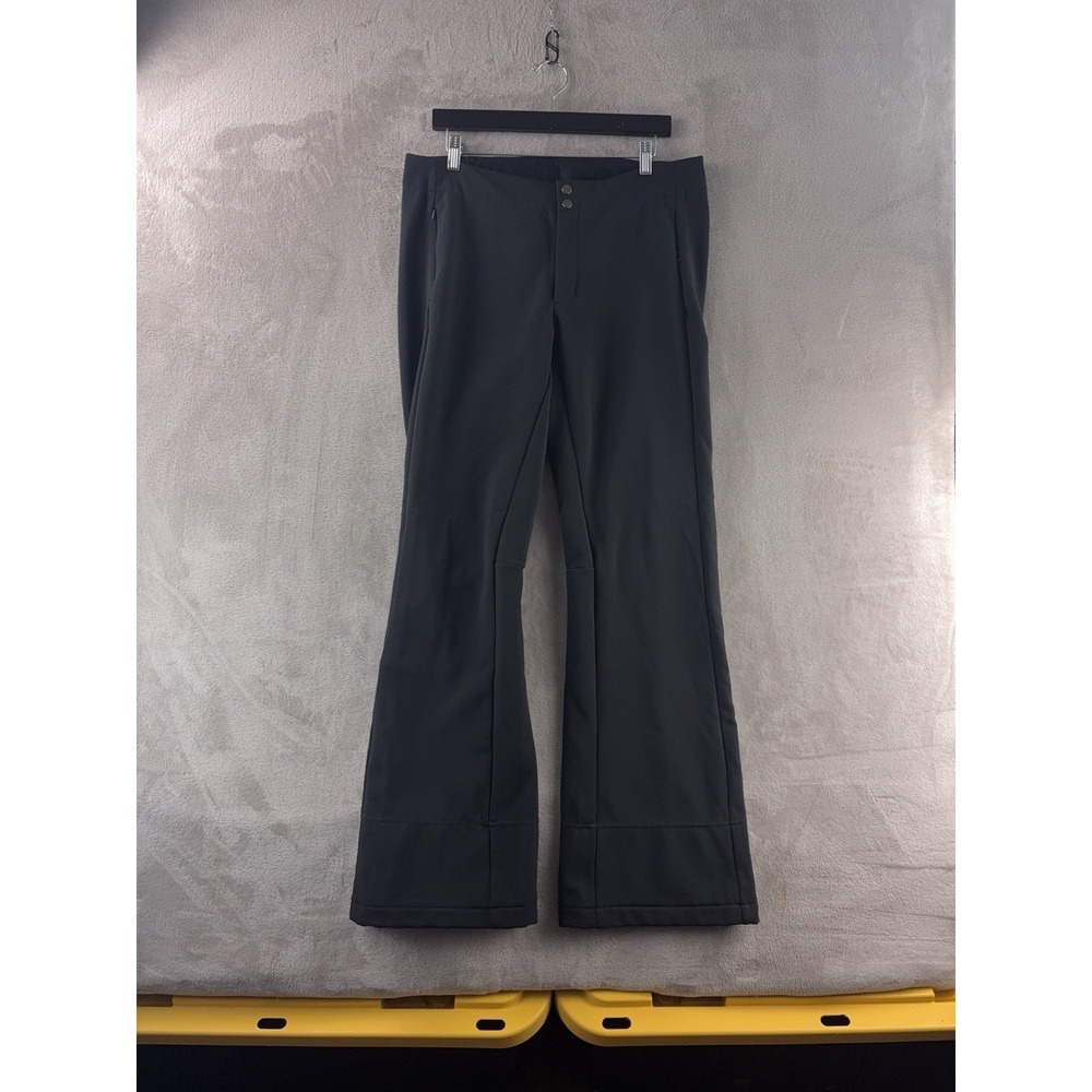 The North Face Ski Pants Womens Size Large Black Flare Snow Insulated Waterproof
